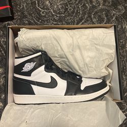 Air Jordan 1 Retro High OG Black/white 2014
