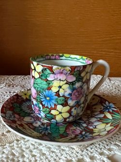 Vintage collection fine China,Demitasse, cups and saucers