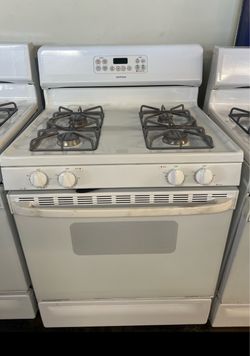 Hotpoint 30” Gas Range – White – $380