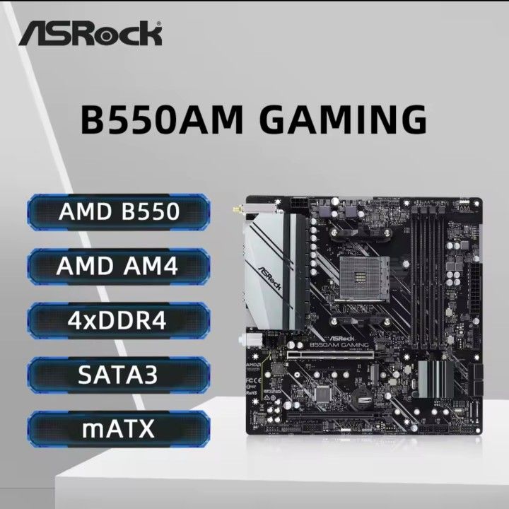 AsRock B550AM GAMING motherboard