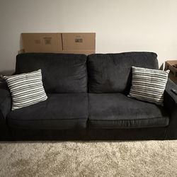Dark Grey Sofa 
