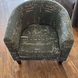 Arm Chair With Love Seat