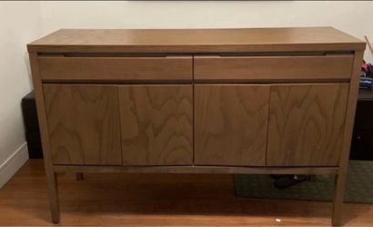 Baronet Mid-Century Modern Wood Sideboard Buffet console/Cabinet