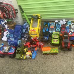 Lots Boys Toys.  