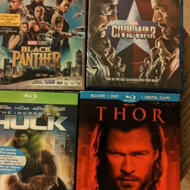 Marvel Blu Ray Lot!!