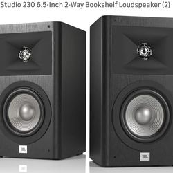 [Used] JBL Studio 230 (Bookshelf Speaker) + JBL 550P (Subwoofer)