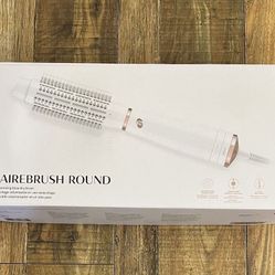 T3 Round AireBrush, One Step Volumizing Blow Dry Air Brush, Evenflow Technology, Glossy Ceramic Surface, Professional Salon Quality *NEW In Open Box*