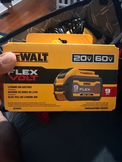 DEWALT FLEXVOLT 20V/60V 9Ah Lithium Ion Battery