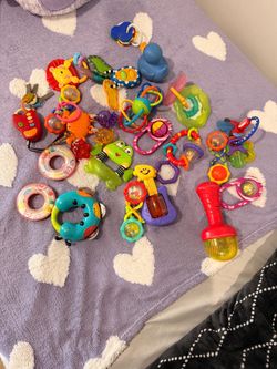 Baby toys , rattles teething Rings