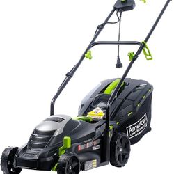 American Lawn Mower Corded 14” Black 11 Amp