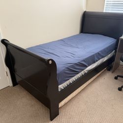 Twin Bed with Mattress 