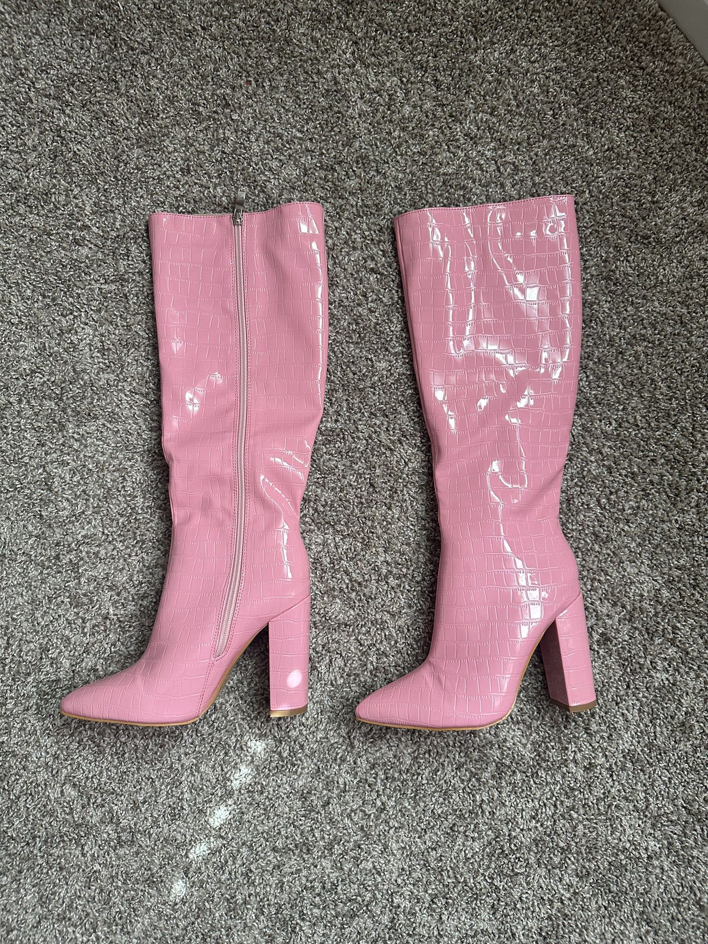 Pink Boots Size 6 