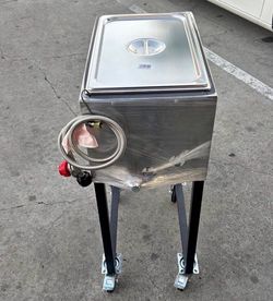 carrito de vaporera para Tacos Al Vapor, verduras al vapor, panes al vapor, tortillas etc.