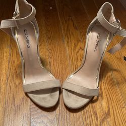 Beige Heels