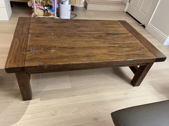Solid Wood Coffee Table