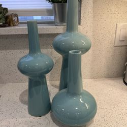 Flower Vase Set  17/14/10 Inches