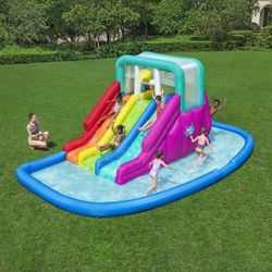 H2OGO! Triple Splash 8'9" Inflatable Water Park $199.99