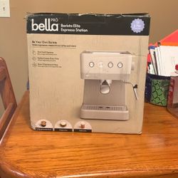 Bella Pro Espresso Machine $35 East Side