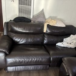 Real Leather Sofas