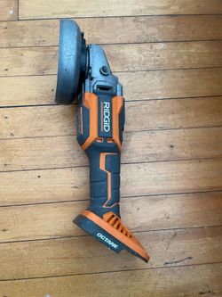 RIDGID Octane 18V Brushless 4-1/2” Angle Grinder – Tool Only