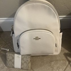 Bonitos Sets De Mochilas Coach Con Carterita