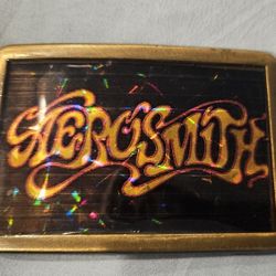 ^A^erosmith Vintage Belt Buckle 