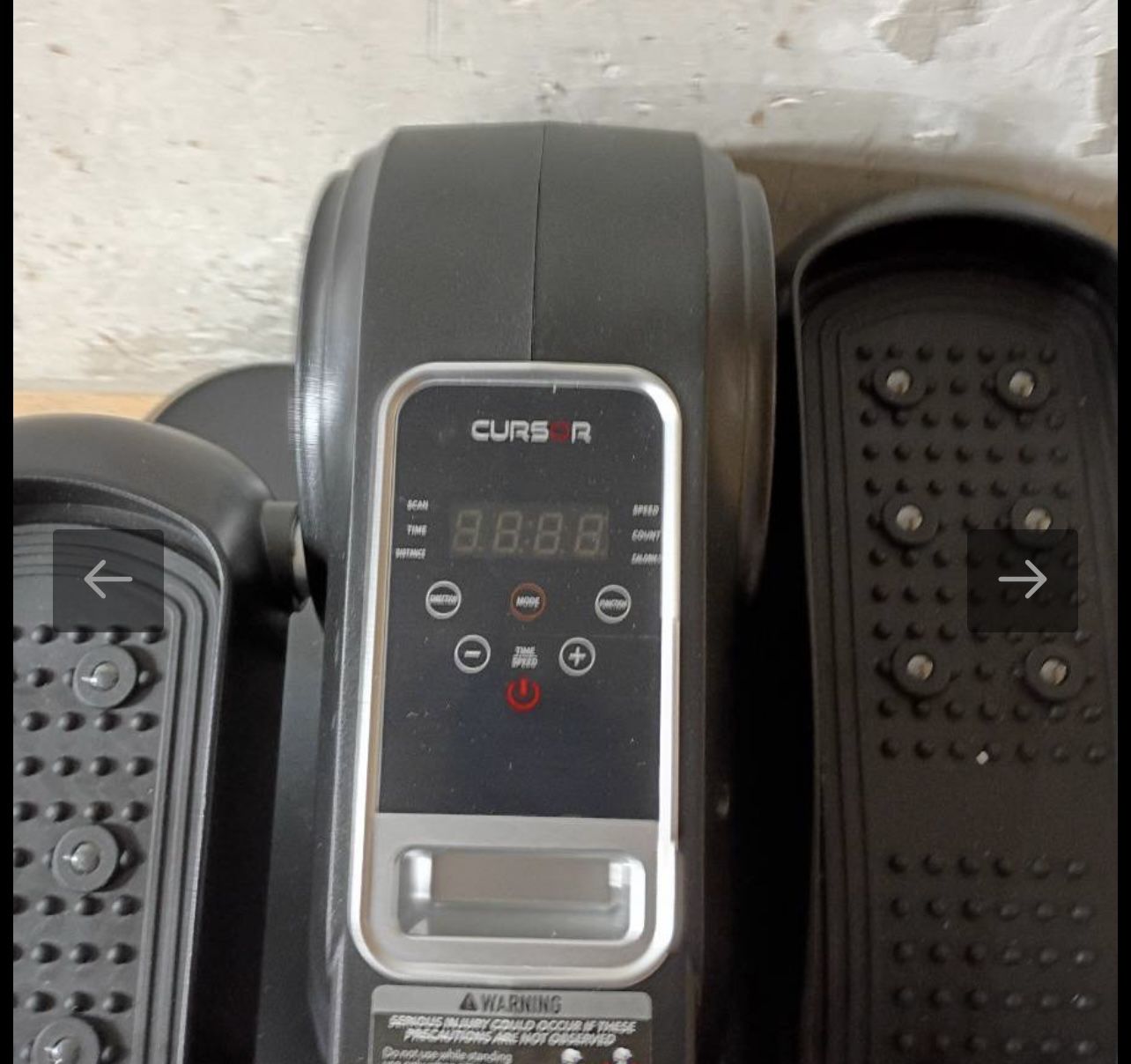 Cursor Fitness - Under Desk Elliptical Machine ($99 Retail)