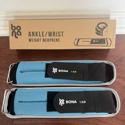 BONA Ankle/Wrist Weights (1.5 lb x 2)
