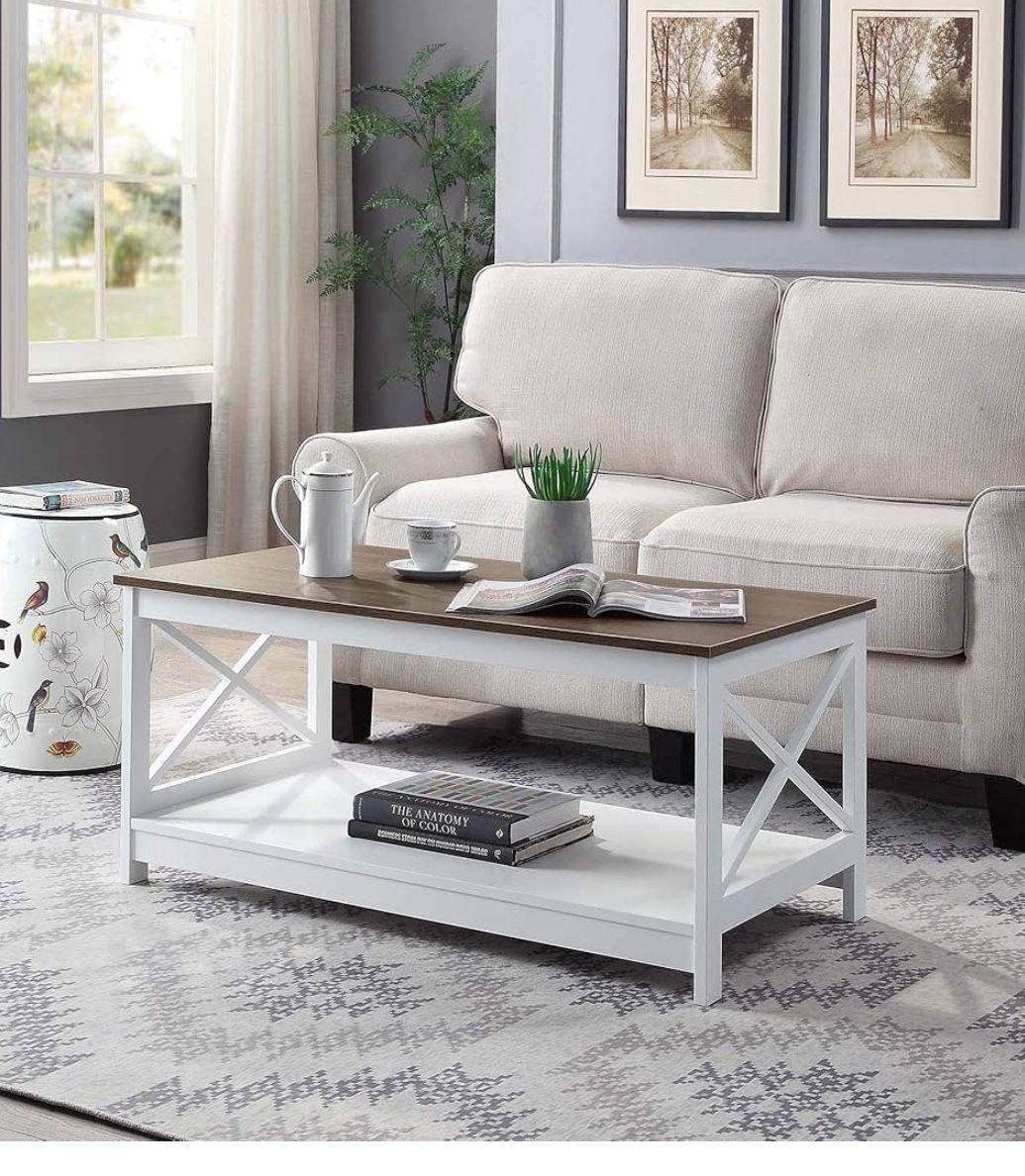 Convenience Concepts Oxford Coffee Table - White