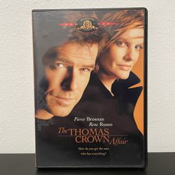The Thomas Crown Affair DVD Movie Pierce Brosnan Rene Russo Romance Drama 1999