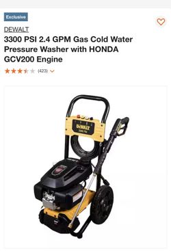 3300 Psi Gas Pressure Washer