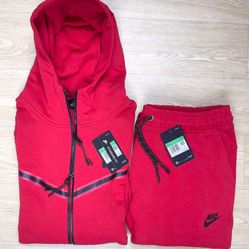 Nike Tech Dual Zipper Fleece Set Unisex 