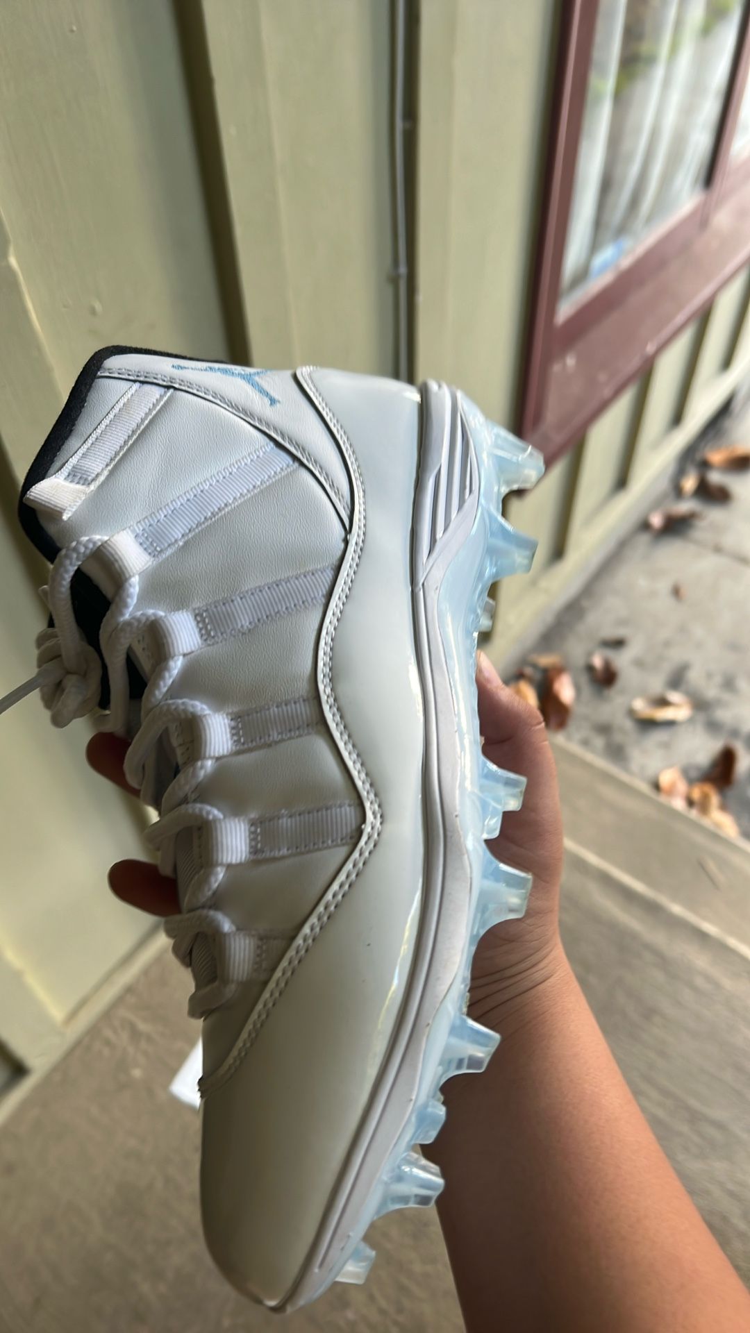 Foot Ball Cleats Jordan 11 mid TD Size