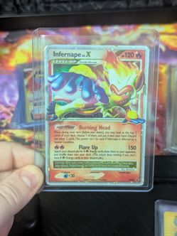 Infernape LV. X Holographic Pokemon Cards