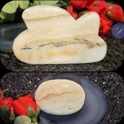 Carribian Calcite Palm Or Cloud Carving