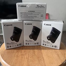 Canon Powershot Elph 360 Brand New Black And Gray Available 