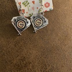 Chicago Cubs Earrings