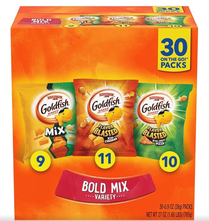 Goldfish Snacks Pringle 