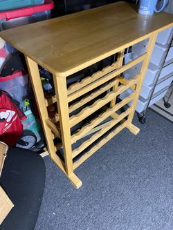 Wine table station