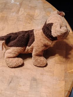 Rare Oct 12 1996 TY Beanie Baby Dog Tuffy.