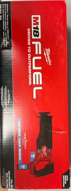 Milwaukee M18 Fuel one key sawzall