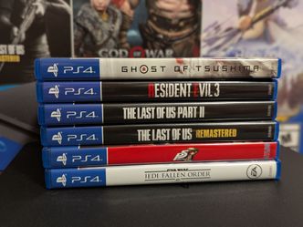 8 PS4 Games (Individual price in desc.)
