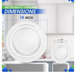 Microwave Plate 16 Inches NEW
