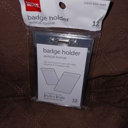 Badge Holders 12 For $10