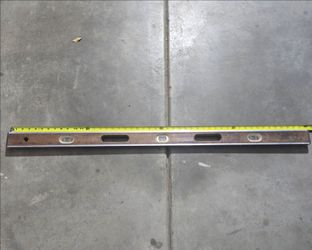 48-Inch wood Spirit Level with 3 Vials
