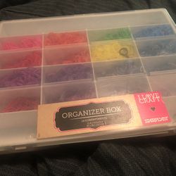 Rubber Band Kit With Organizer Box