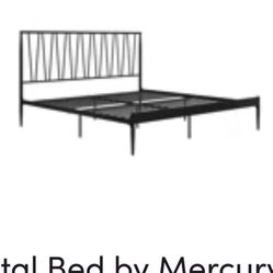 FREE King Bed Black Metal