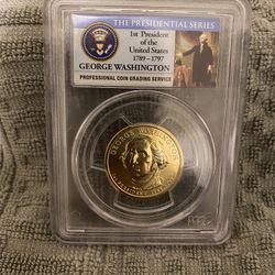 George Washington First Day Of Issue Graded MS65 By Pcgs