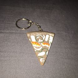 Pizza Keychain