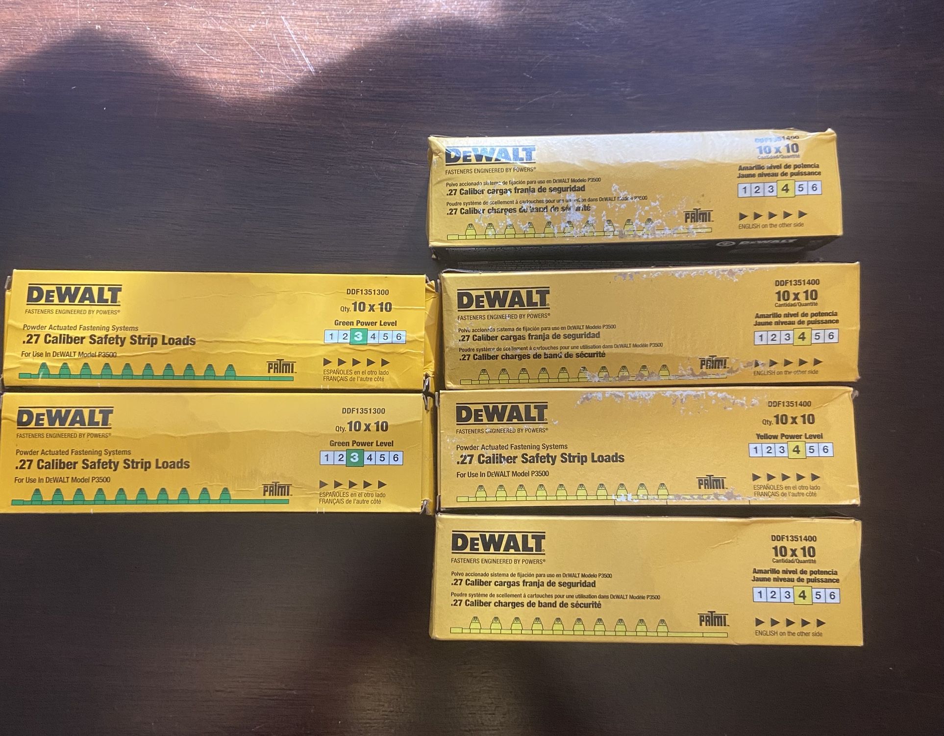DeWalt .27 Caliber Fastener Loads (6)